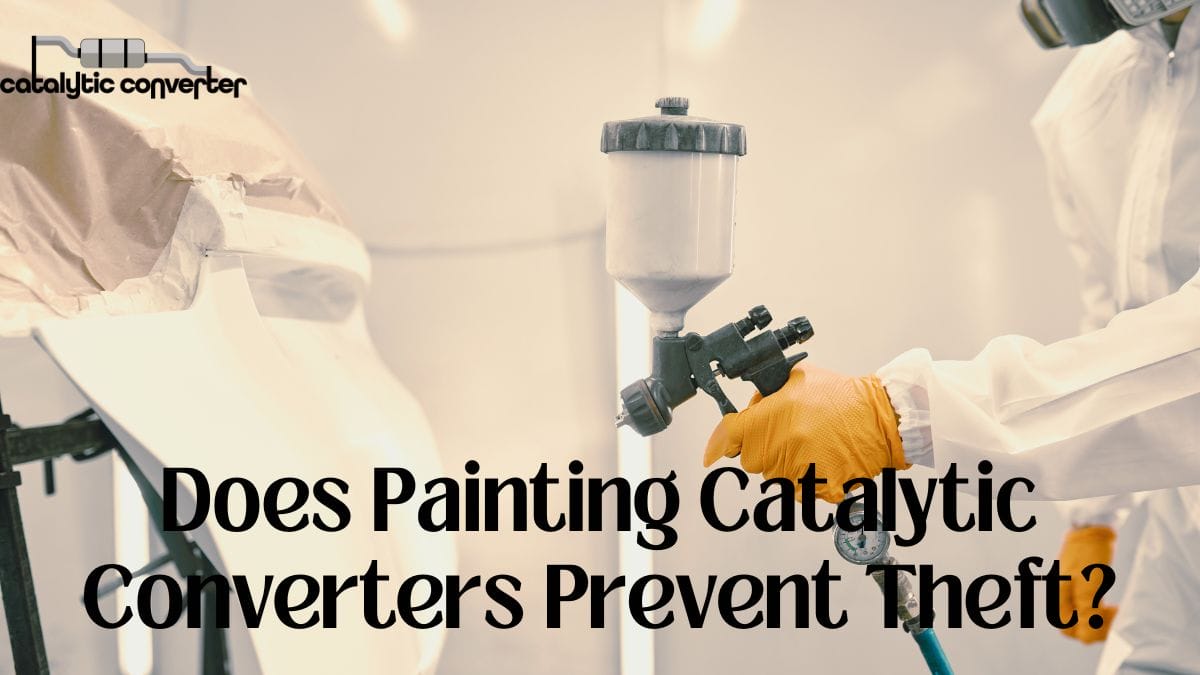 Painting Catalytic Converters