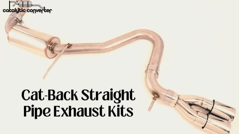 Cat-Back Straight Pipe Exhaust Kits