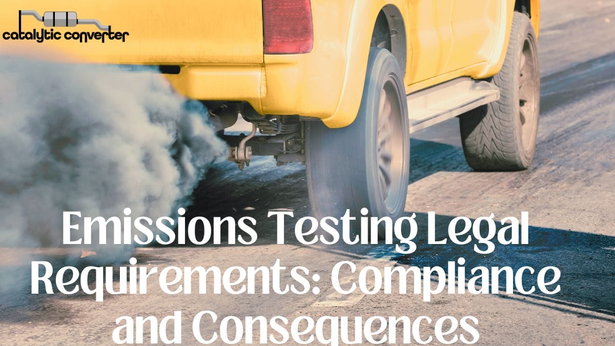 Emissions Testing Legal Requirements