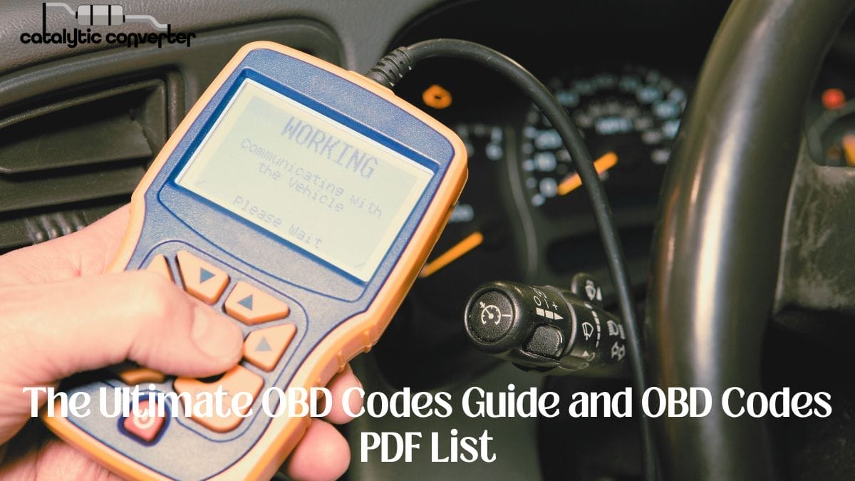 OBD Codes PDF List