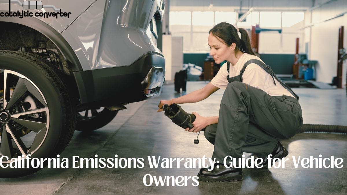California Emissions Warranty