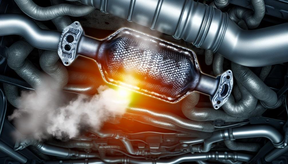 catalytic converter overheating causes