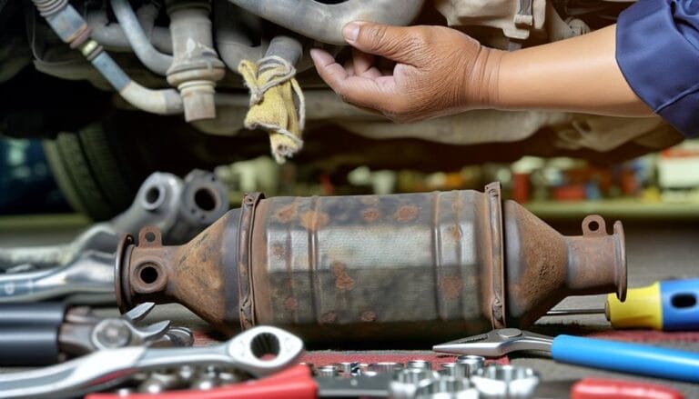 catalytic converter rattling issues