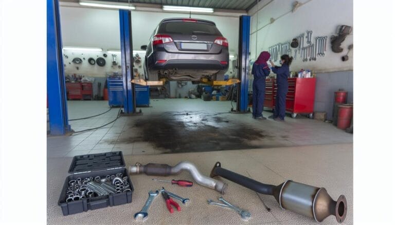 catalytic converter replacement procedure