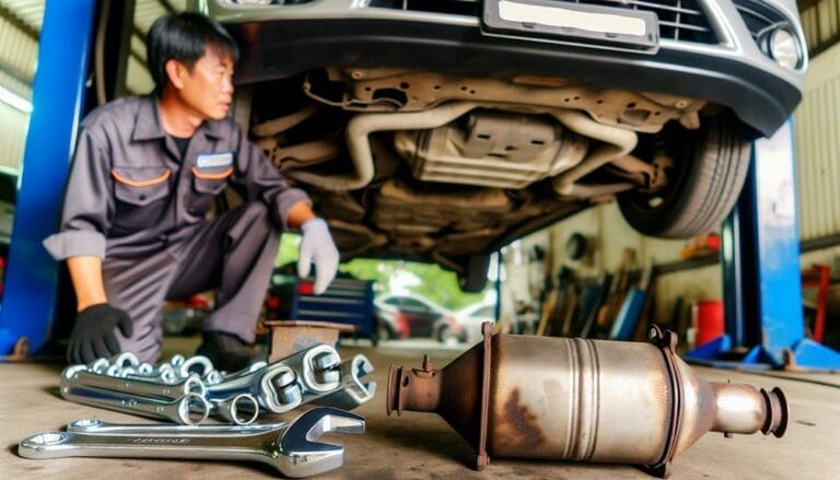 diy catalytic converter replacement