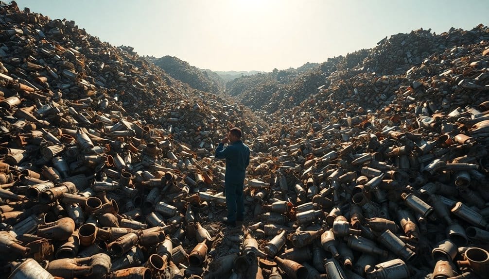 catalytic converter recycling facility