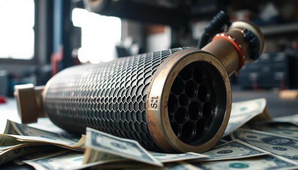 catalytic converter selling price