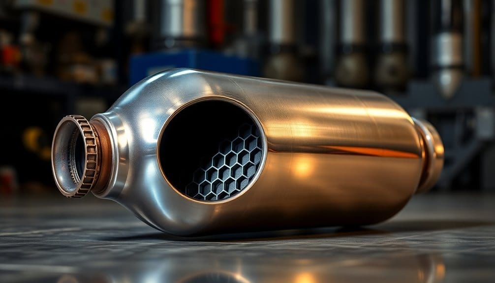 high flow catalytic converter