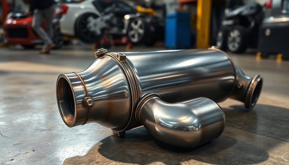 nissan 350z exhaust component